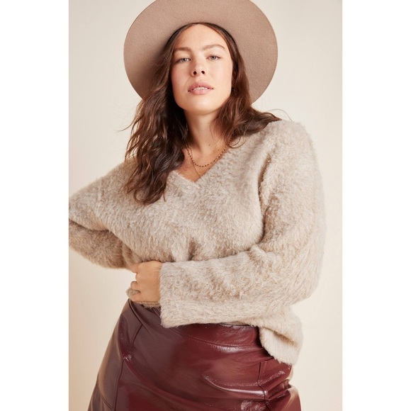 Anthropologie Simone Sweater Alpaca Size Small - Picture 5 of 16